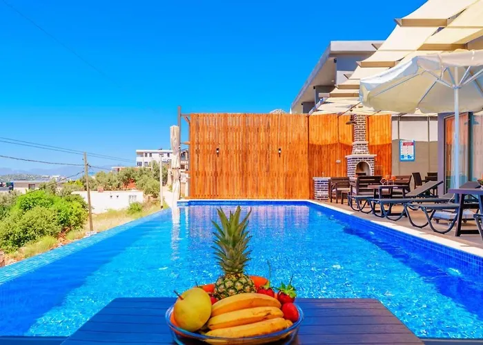 Vila Luxury 5 Bedroom With Private Pool And Jacuzzi Kalkan
