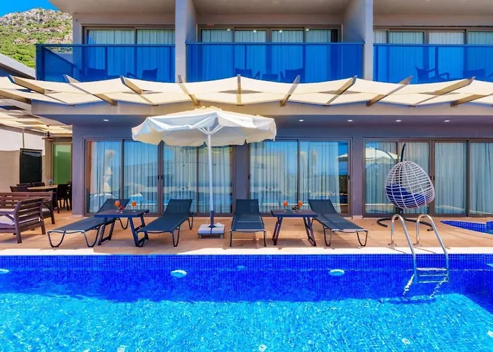 Luxury 5 Bedroom With Private Pool And Jacuzzi * Kalkan