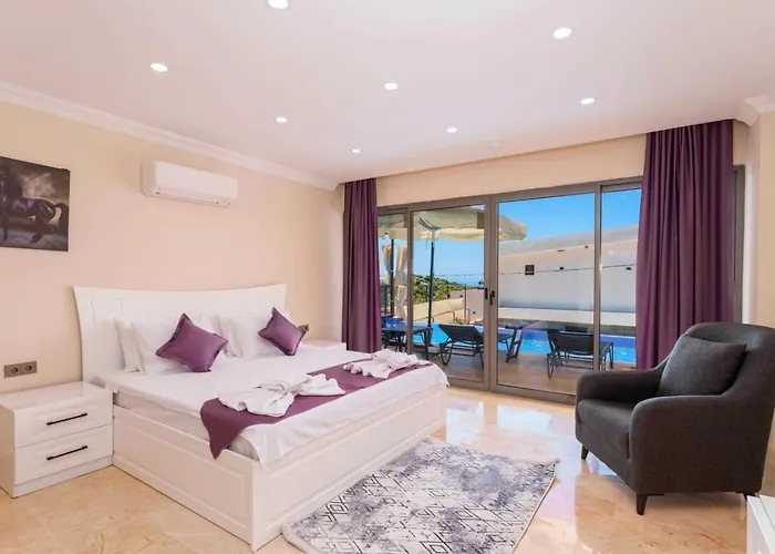 Luxury 5 Bedroom With Private Pool And Jacuzzi Kalkan