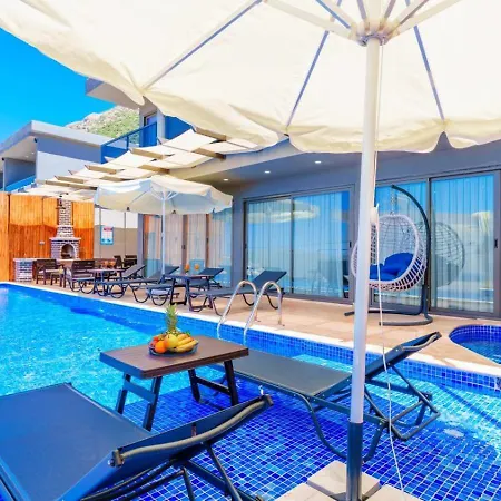 Luxury 5 Bedroom With Private Pool And Jacuzzi * Kalkan